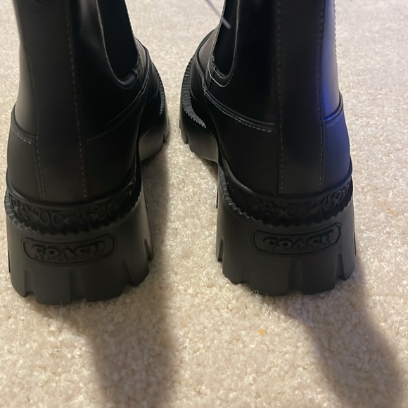 Coach Jayla Leather Chelsea Boots - Picture 8 of 9